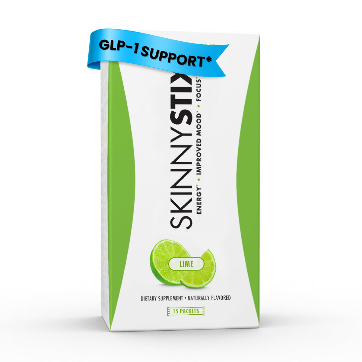 SkinnyStix Lime GLP-1 packets front view