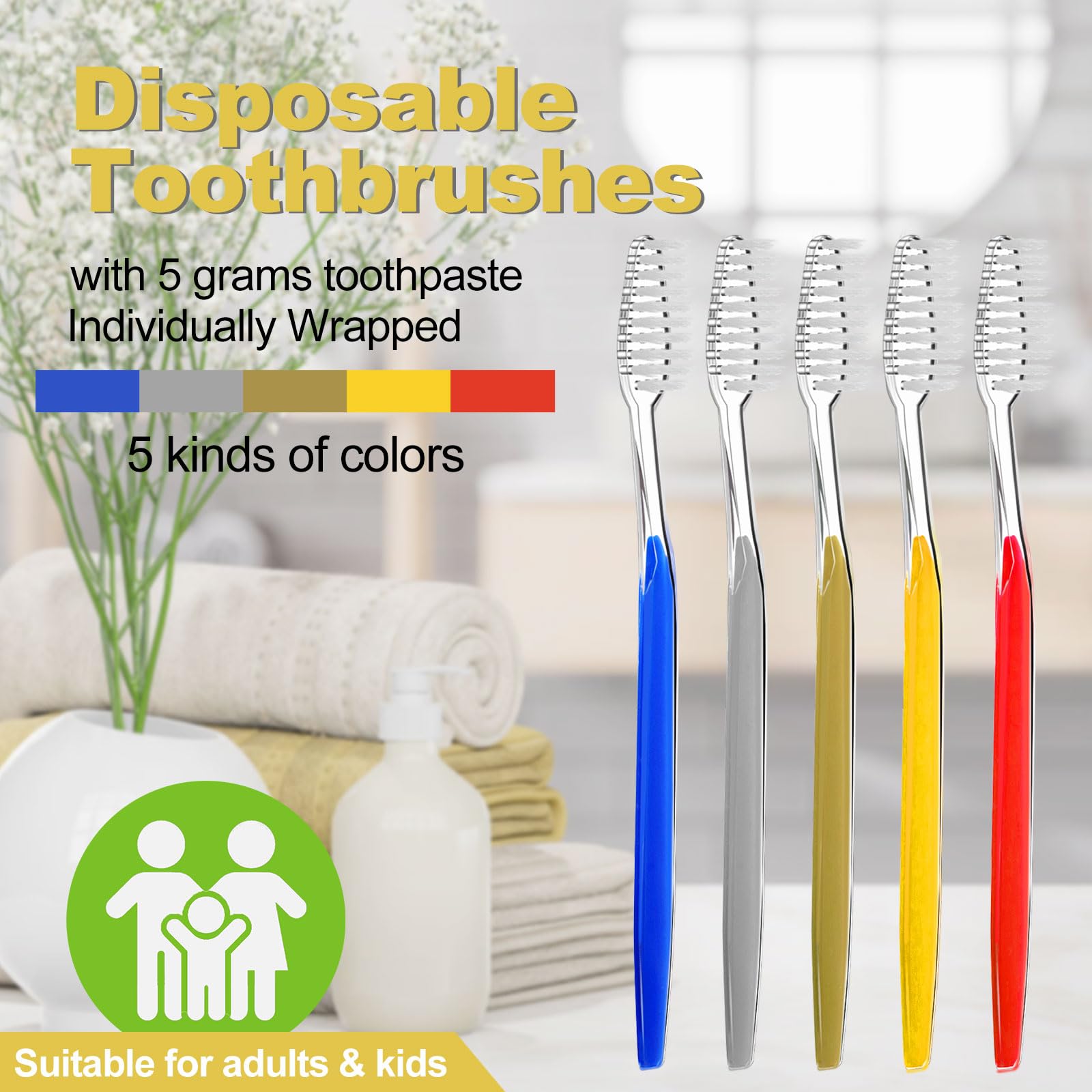 Hotel and travel hygiene kit by Skourvut