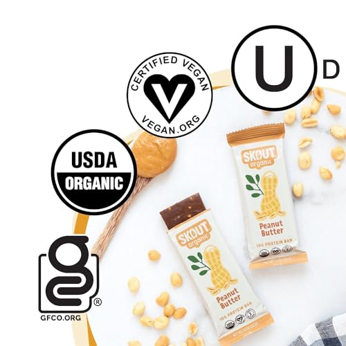 Skout Organic Protein Bars Variety Pack compact packaging fosters mess-free portability