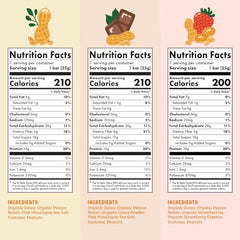 Skout Organic Protein Bars Variety Pack flavors closeup highlights three flavors and tasty profile