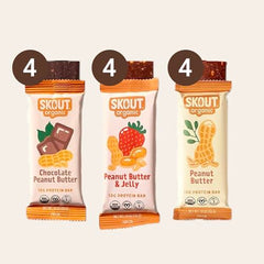 Skout Organic Protein Bars Variety Pack nutrition panel helps informed snacking choices