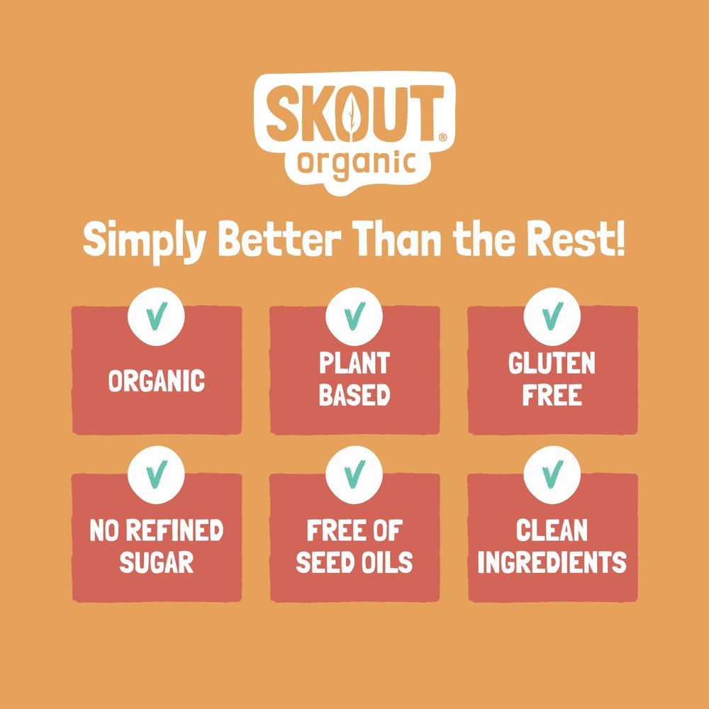 Skout Organic Protein Bars Variety Pack three-flavors taste captures indulgent bite