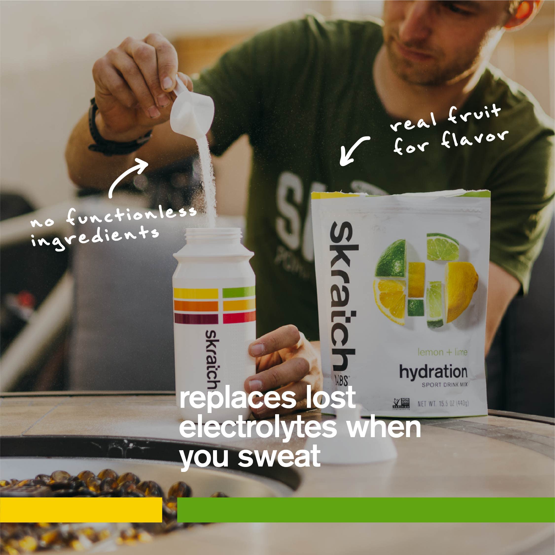 Skratch Labs on-the-move pack image showcases portable flavor options for endurance sessions