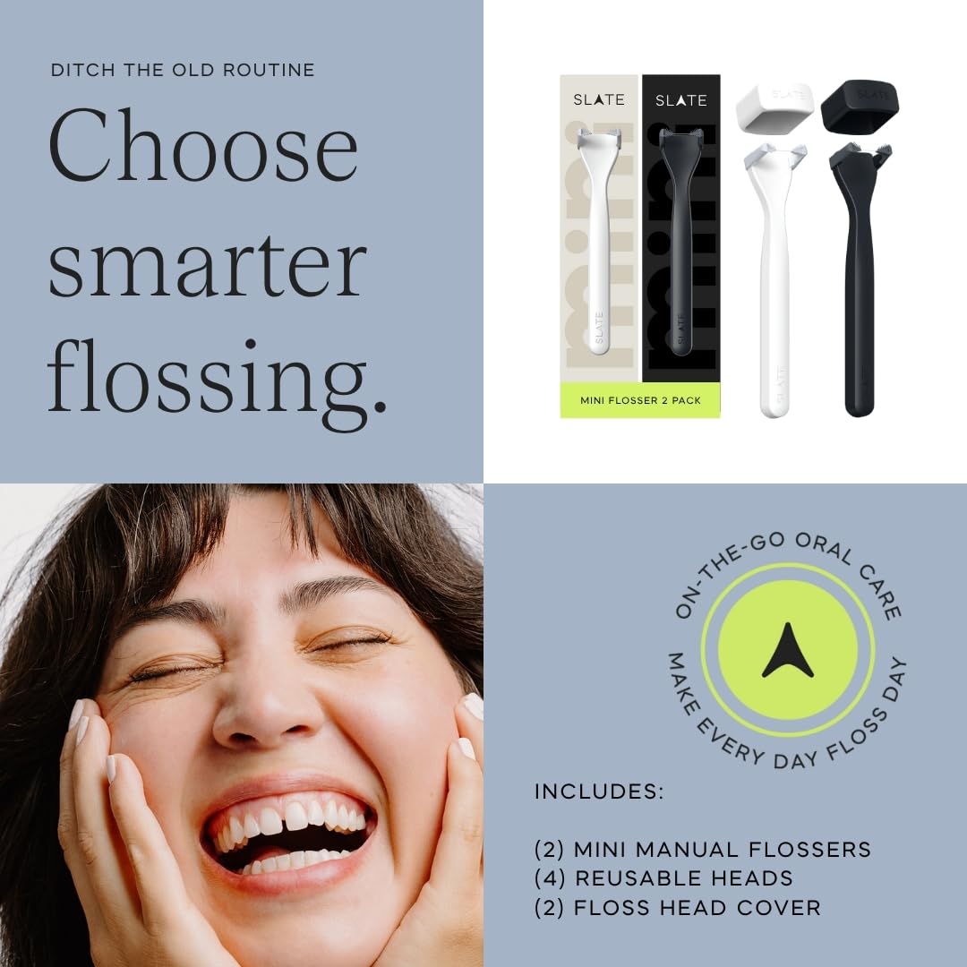 Pocket-sized, travel-ready flossing tool