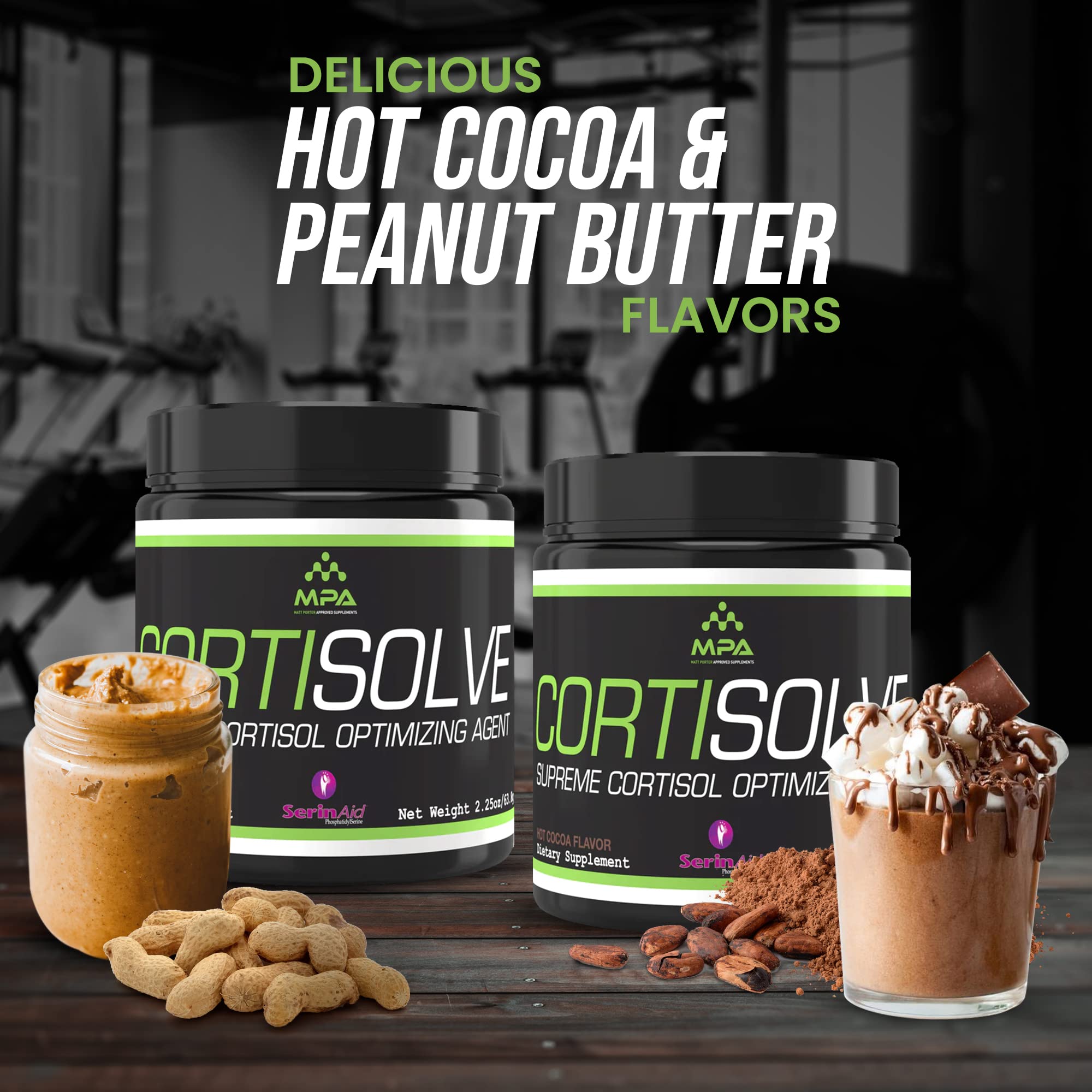 Container label showing 28 servings