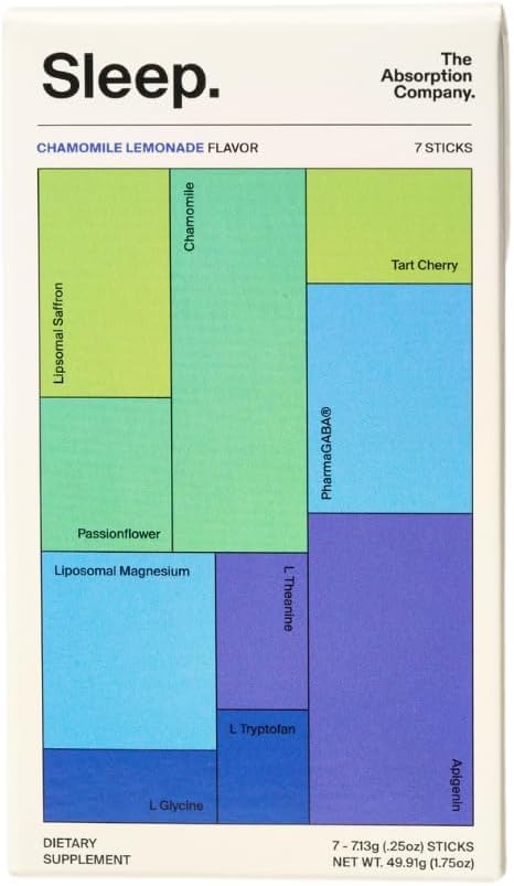 Sleep Aid Powder with liposomal saffron highlight