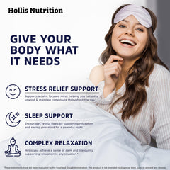 Close-up of Sleep Fairy capsules showing 500mg magnesium glycinate and 10mg melatonin