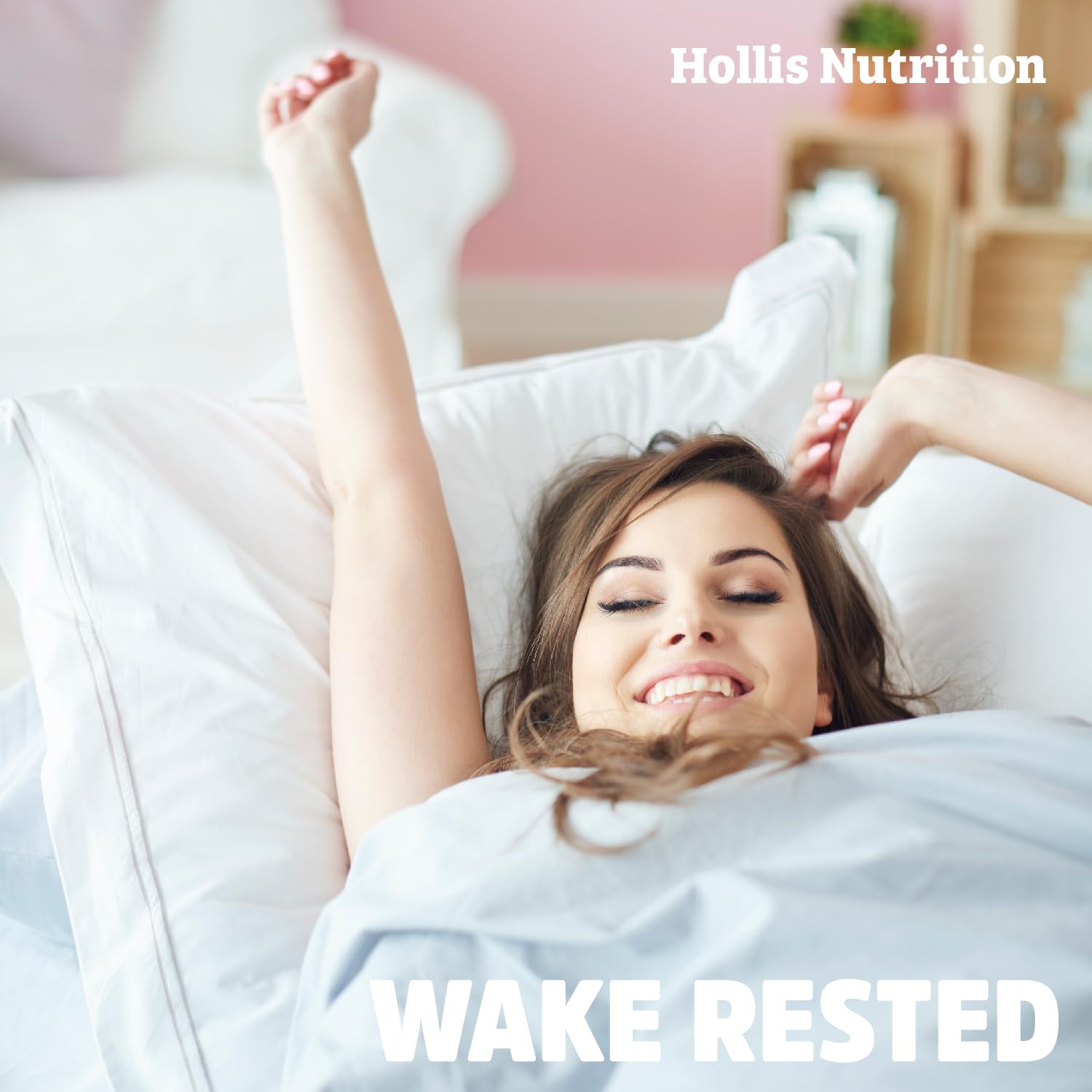 Lifestyle image of an adult winding down with Sleep Fairy as part of evening routine