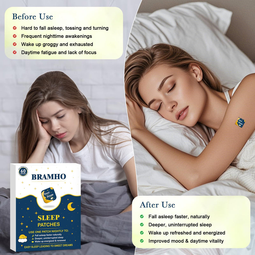 Magnesium and sour cherry sleep patch ingredients illustration