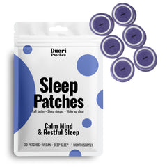 Diagram showing 8-hour slow-release sleep patch
