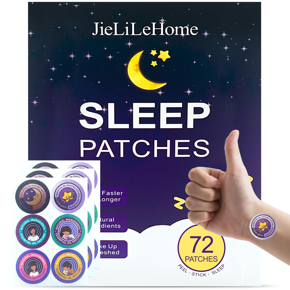 JieLiLeHome Sleep Patches for Adults Extra Strength 72-Pack packaging
