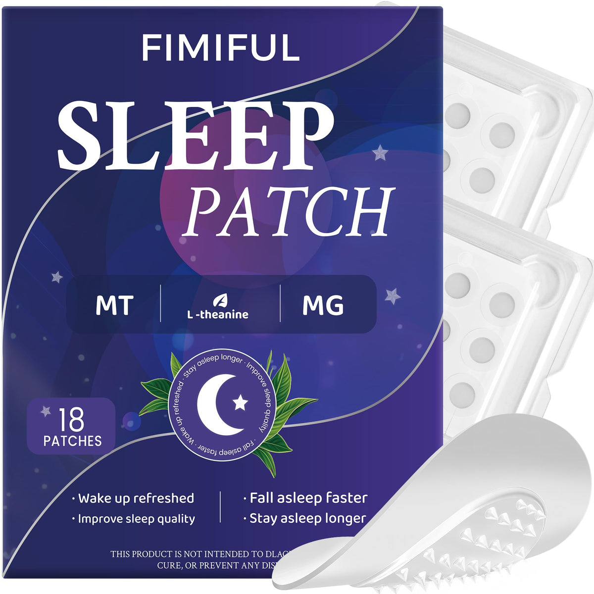 Hero image of Sleep Patches for Adults - 18 Pack