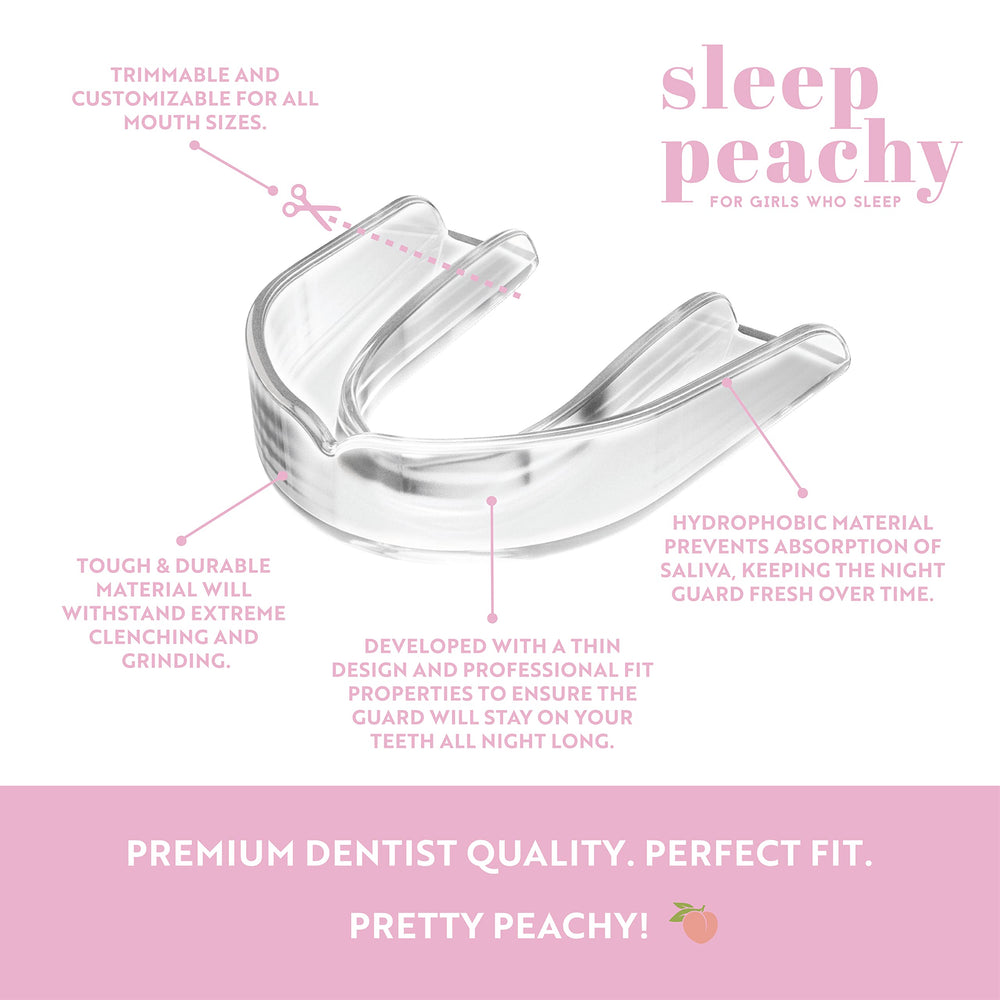 Braces-friendly Sleep Peachy night guard - Clear