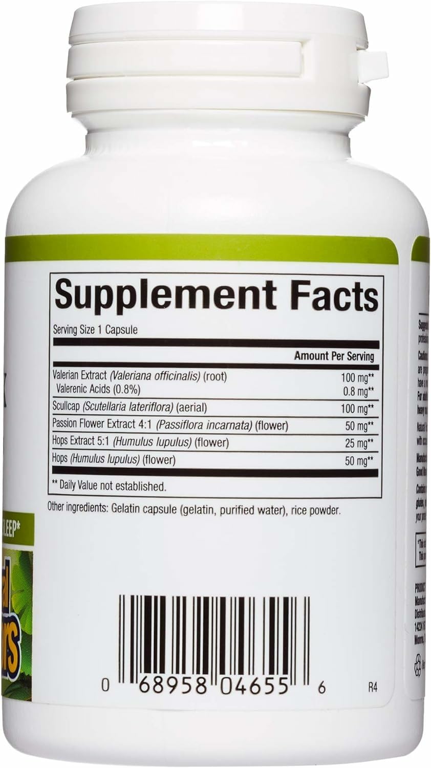 Valerian root included in Sleep Relax Formula