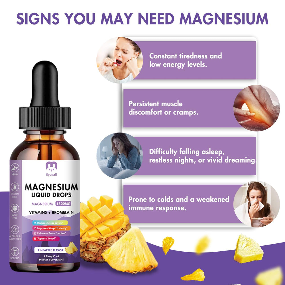 Person relaxing to represent sleep support from magnesium drops
