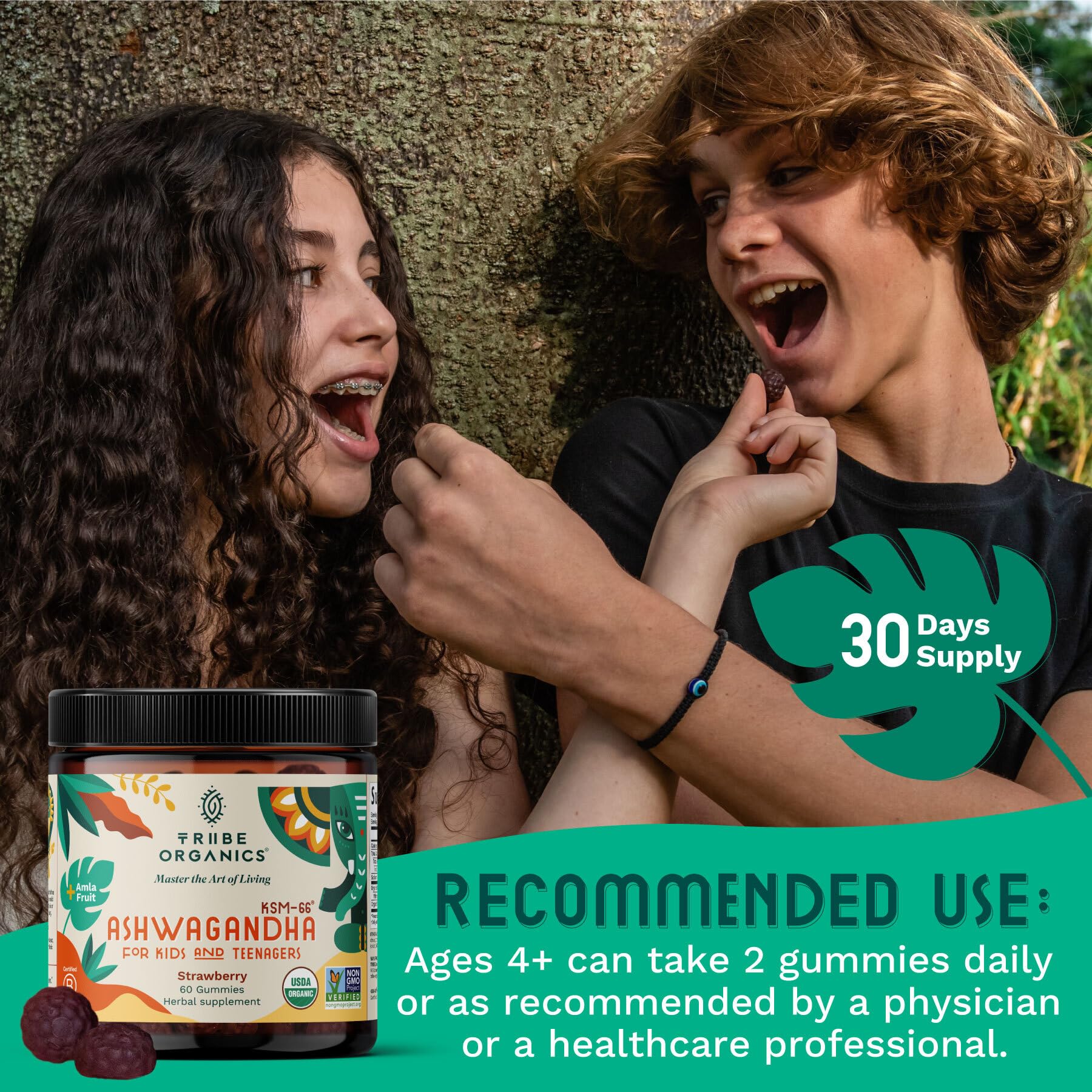 Gummies for sleep support in children and teenagers