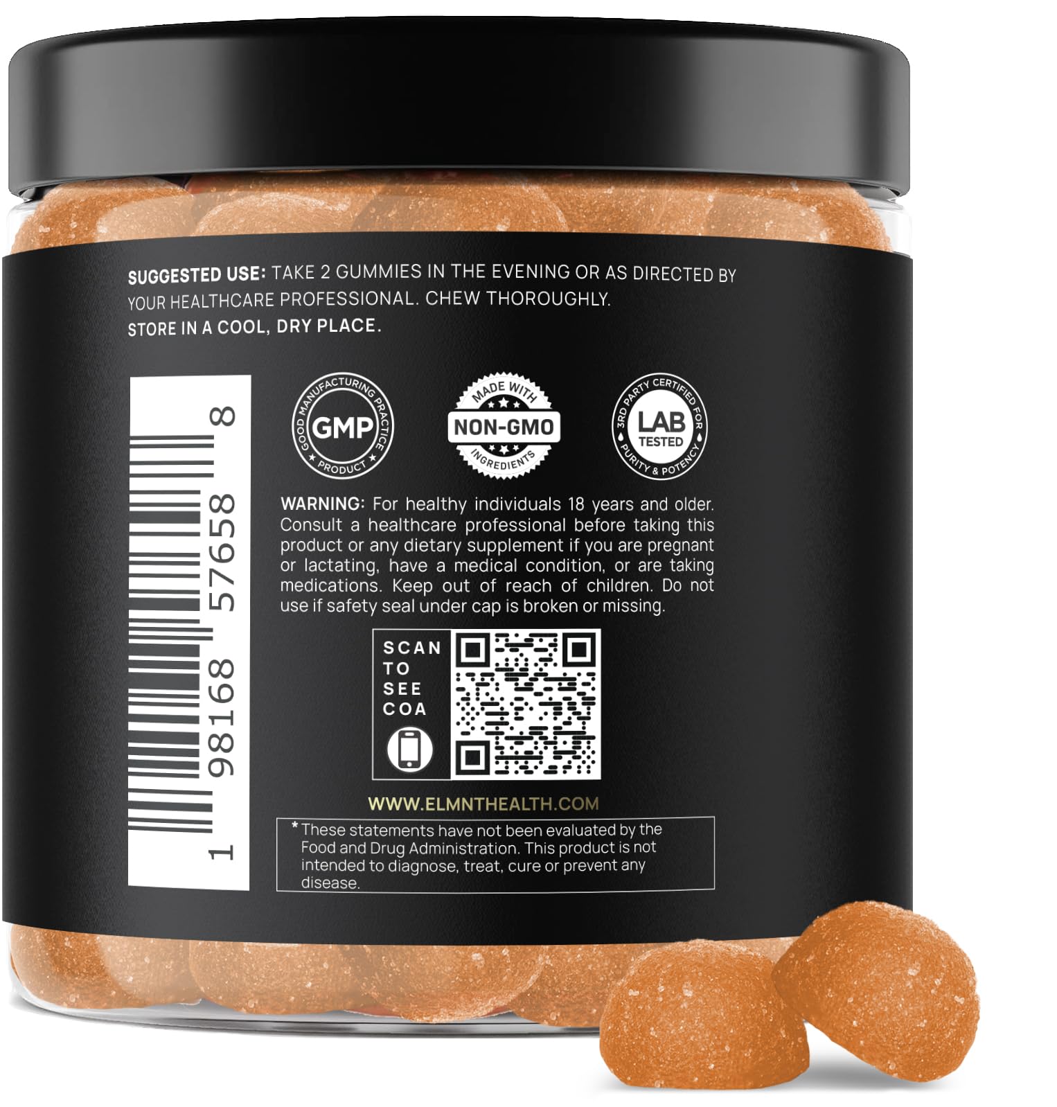 Packaging highlighting time-release melatonin XR