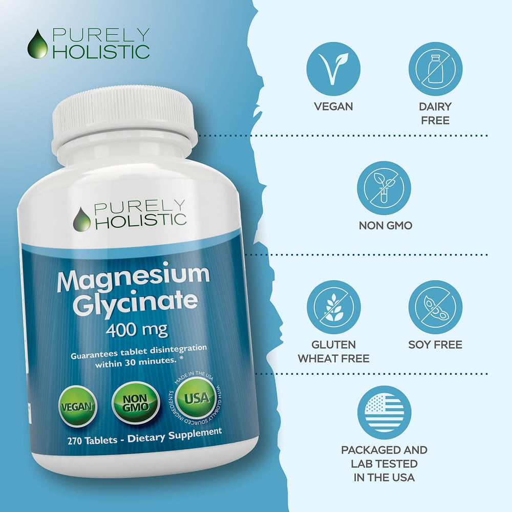Sleep support imagery for magnesium glycinate