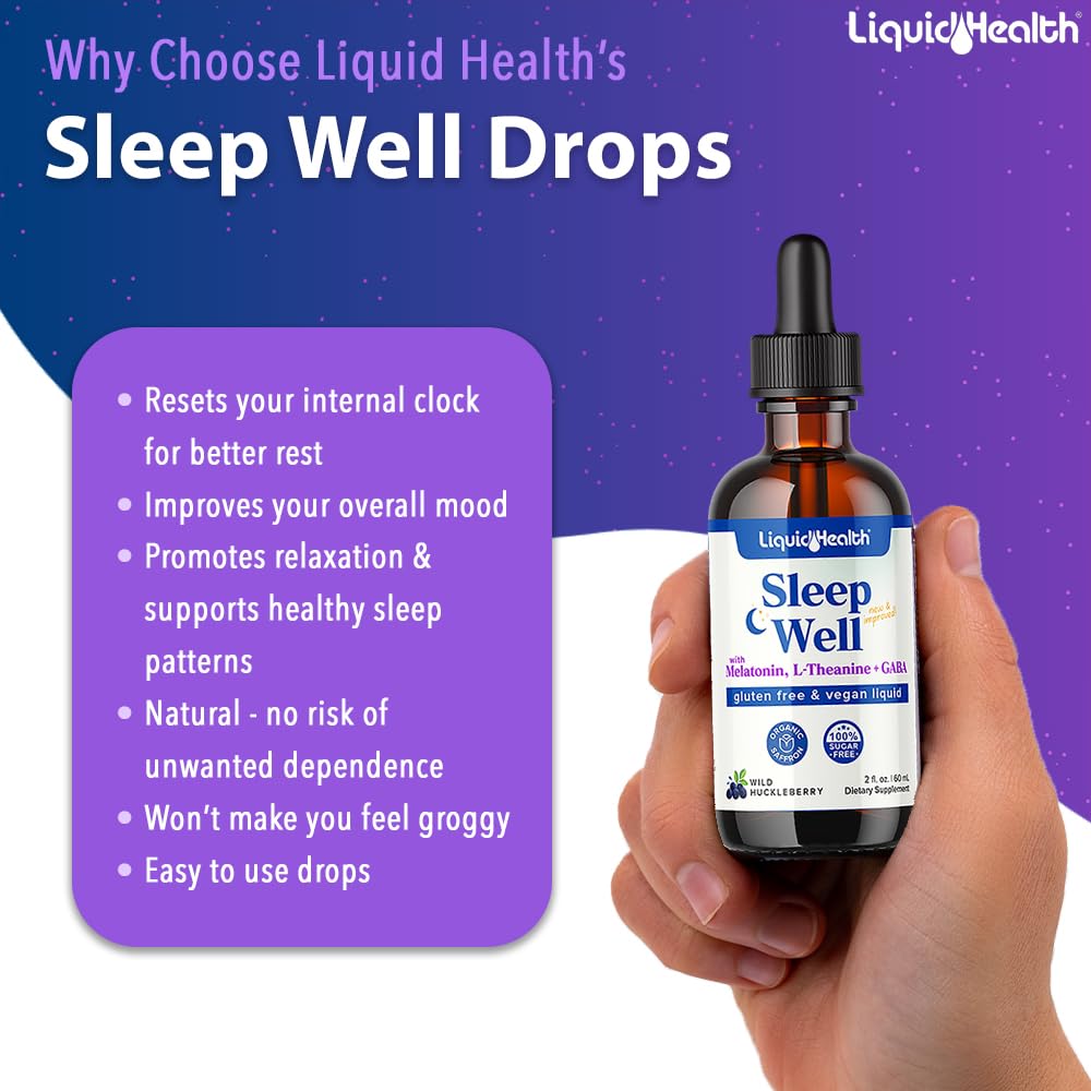 Close-up of the Sleep Well Melatonin Drops dropper