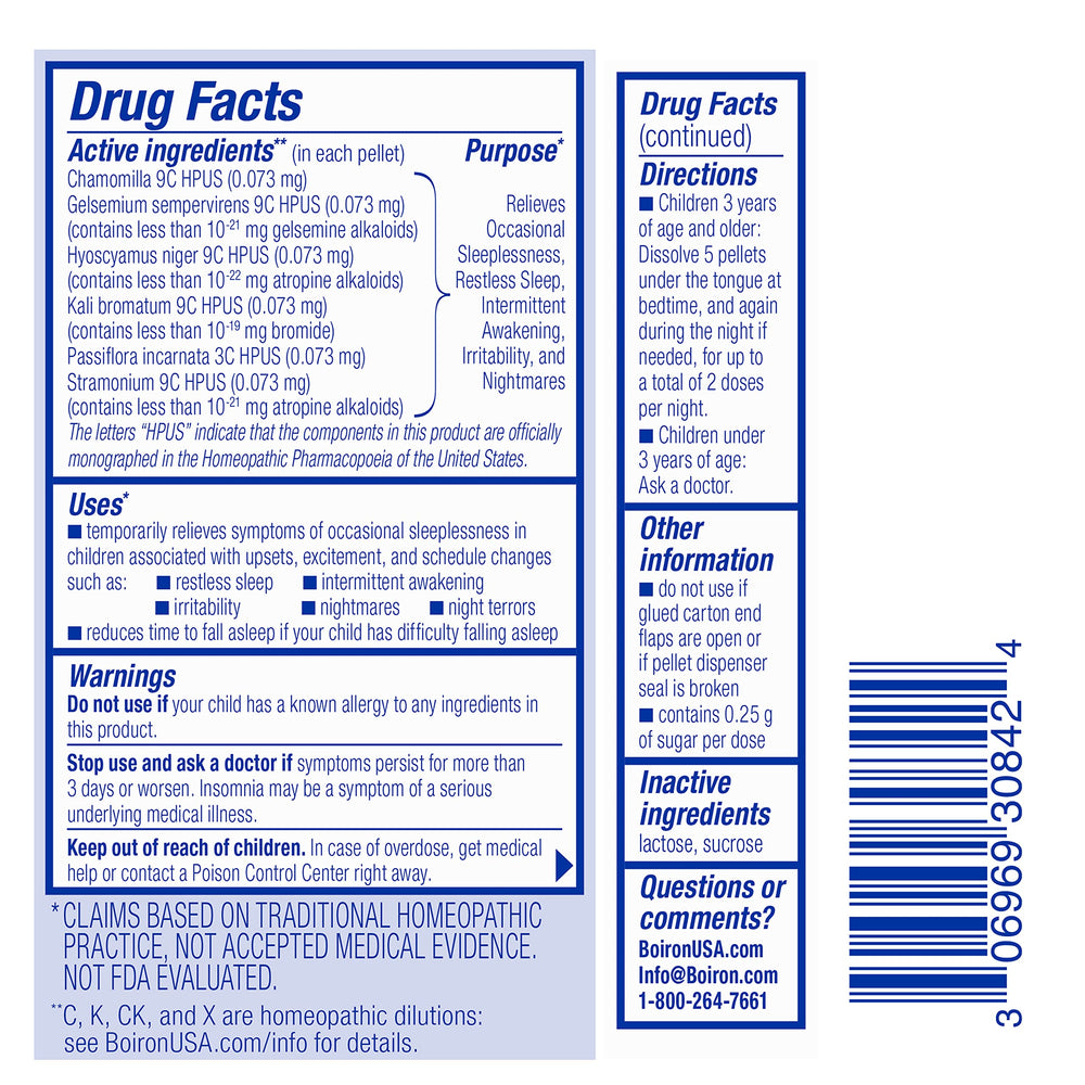 SleepCalm Kids Sleep Aid tubes lineup