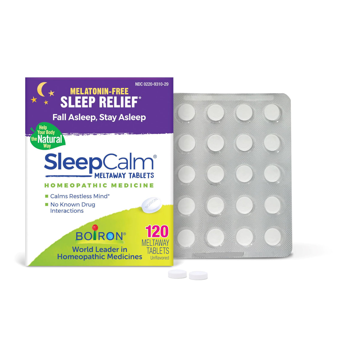 SleepCalm tablets in blister pack, 120-count