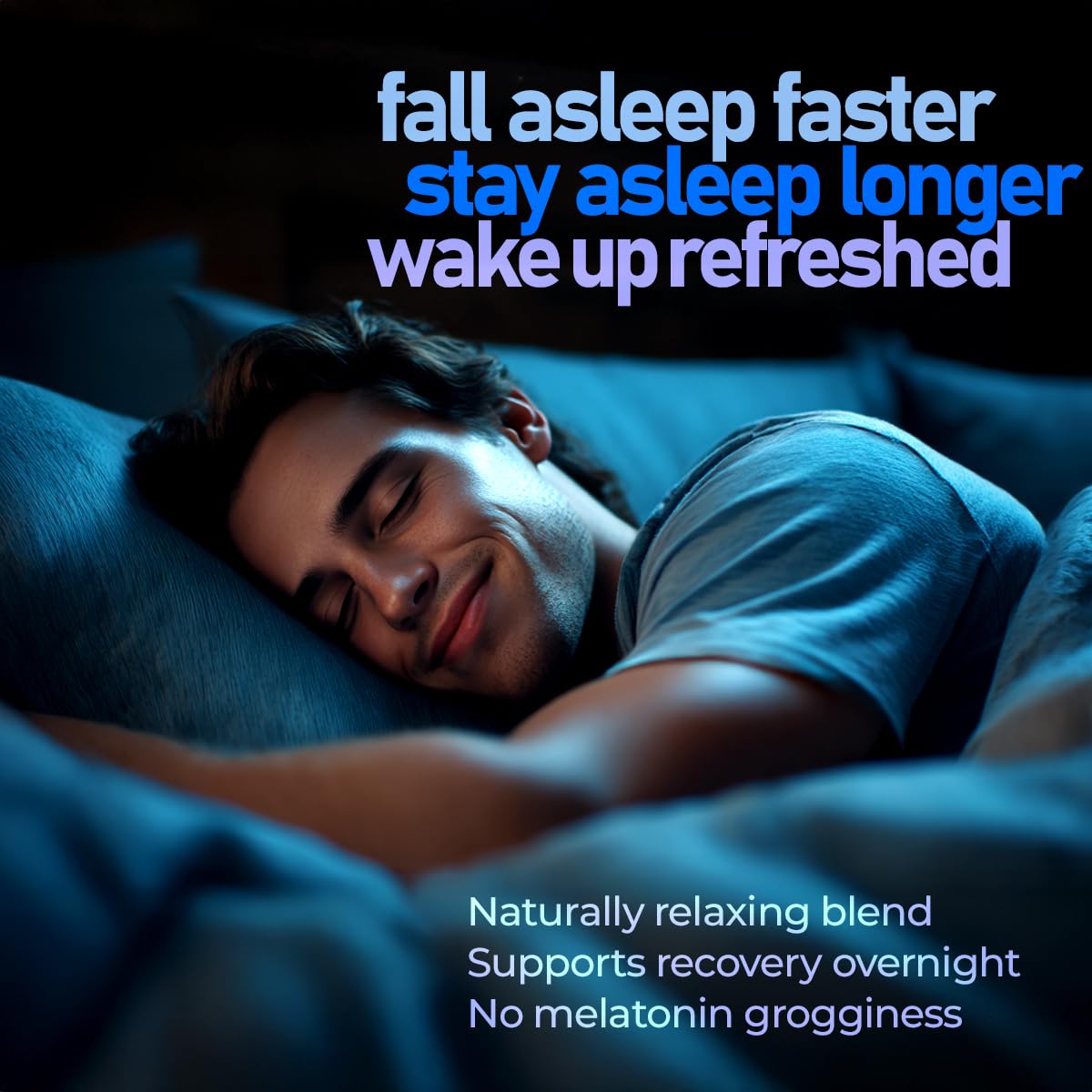 SleepProtein Zero sugar label closeup signals clean, non-GMO nighttime nutrition.