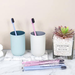 Soft bristles disposable toothbrush in bulk