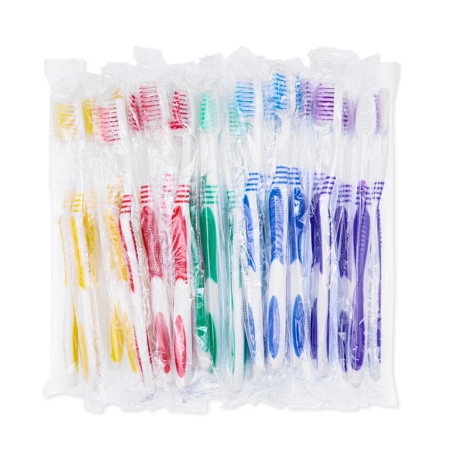 Travel-size toothbrush and soap bundle for hotels and trips