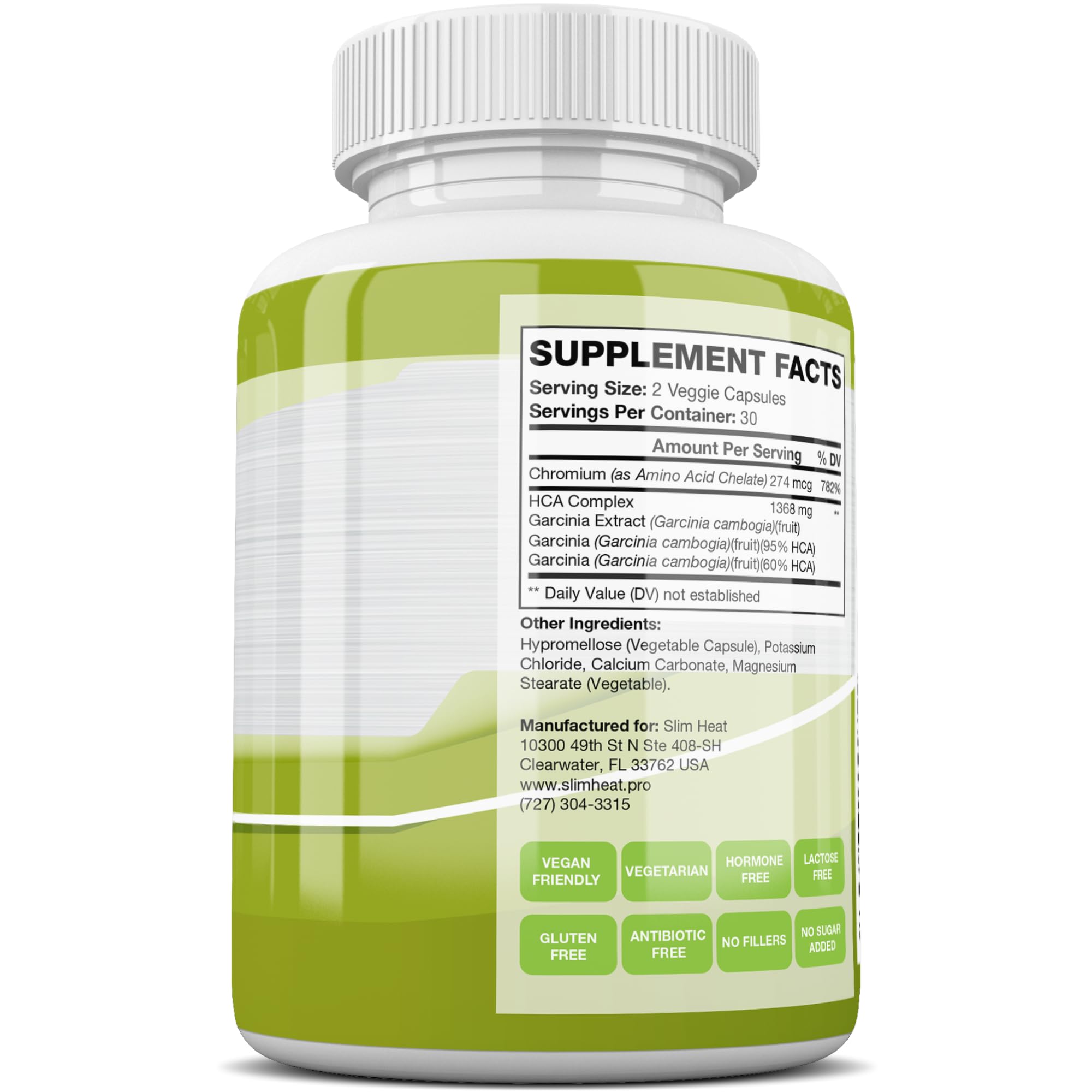 Slim Heat mood-support graphic links to serotonin-related appetite balance