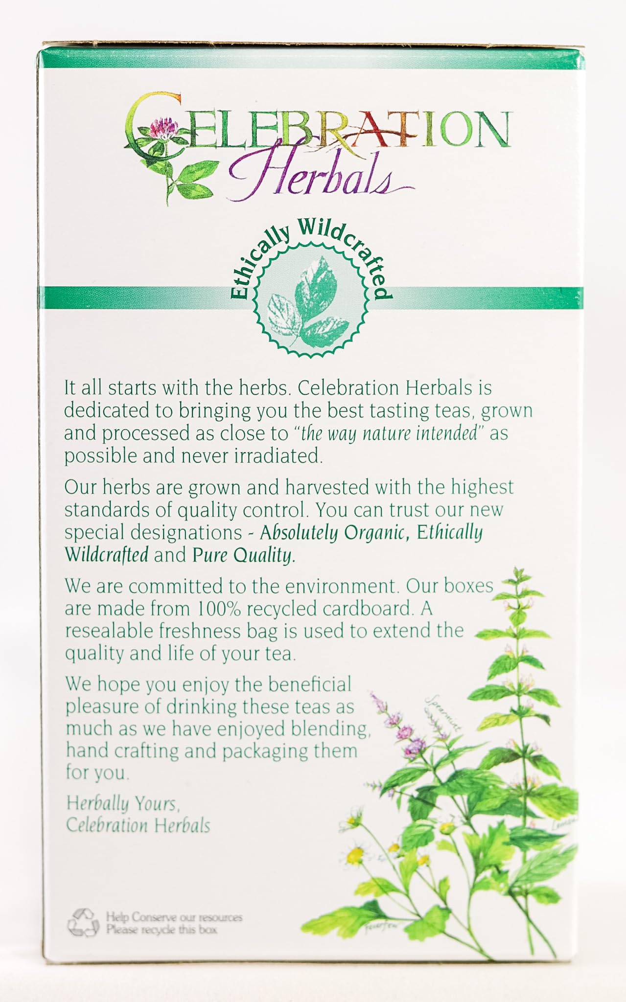 Ingredients and natural origin of Celebration Herbals Slippery Elm Bark Powder