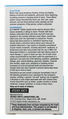 Slo-Niacin 500 mg Niacin label