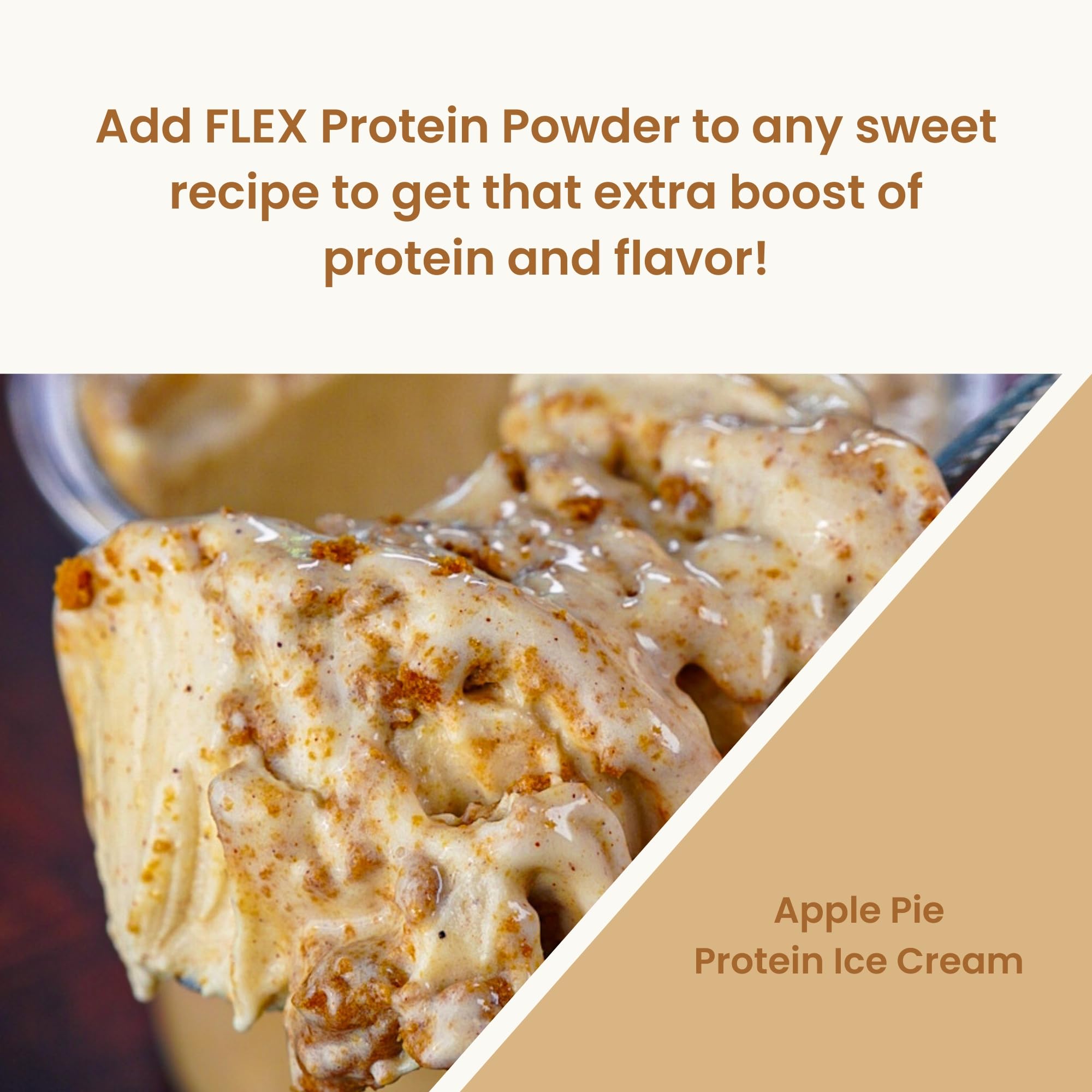 Baking idea using Slow Churn Vanilla Ice Cream whey protein powder