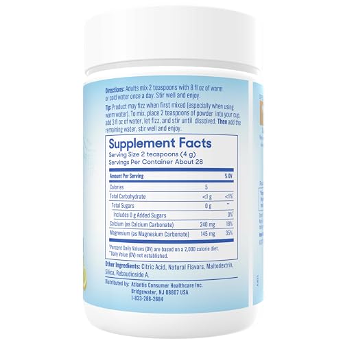 Graphic highlighting muscle relaxation benefits from SlowMag Magnesium + Calcium