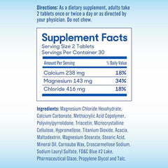 Close-up of SlowMag enteric-coated tablets