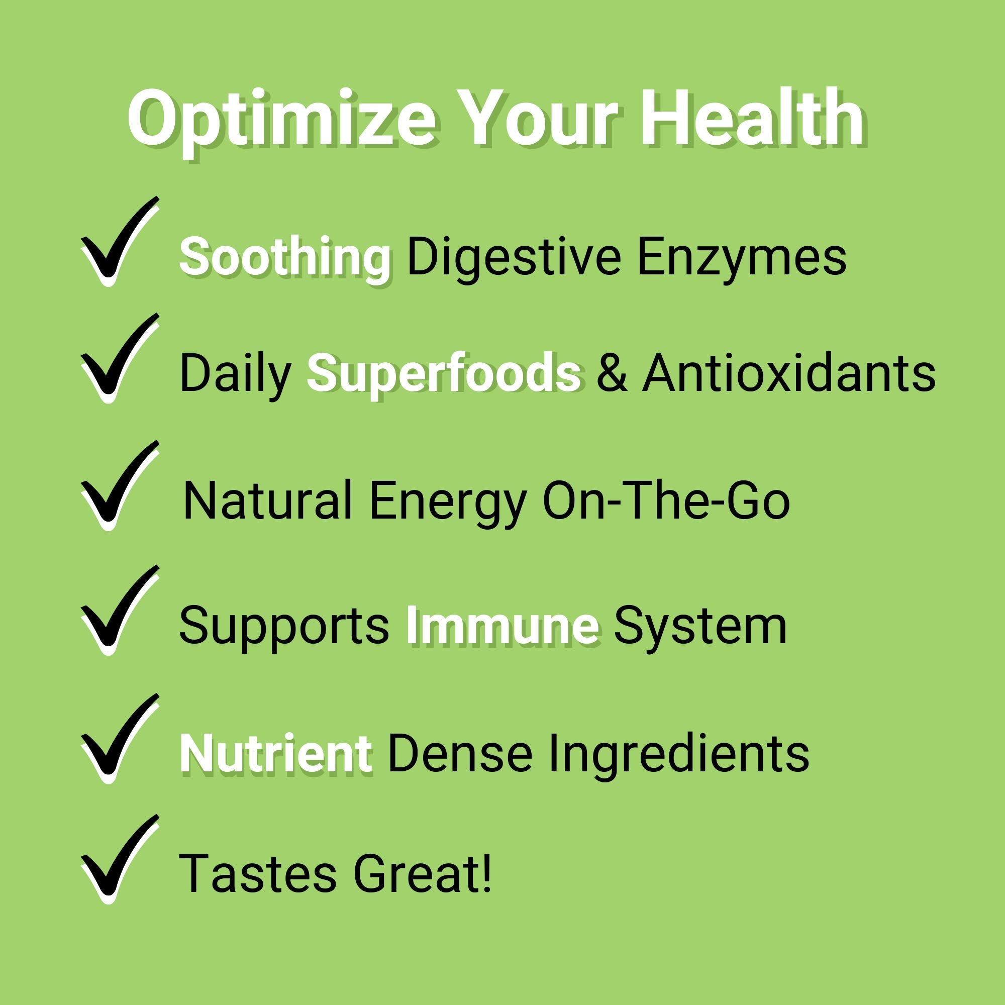 SMART Pressed greens powder scoop into glass for easy daily nourishment