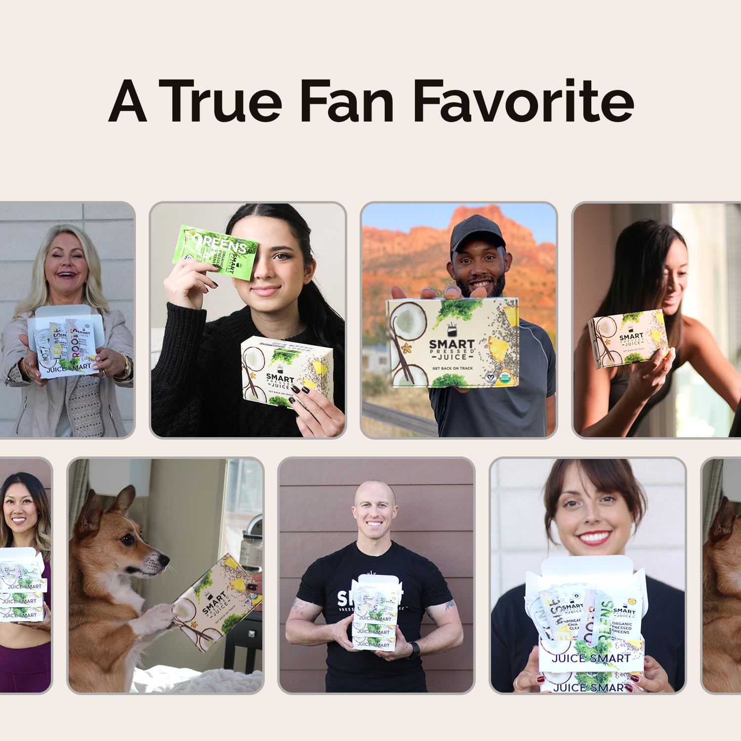 SMART Pressed juice pour captures convenient on-the-go detox moment.