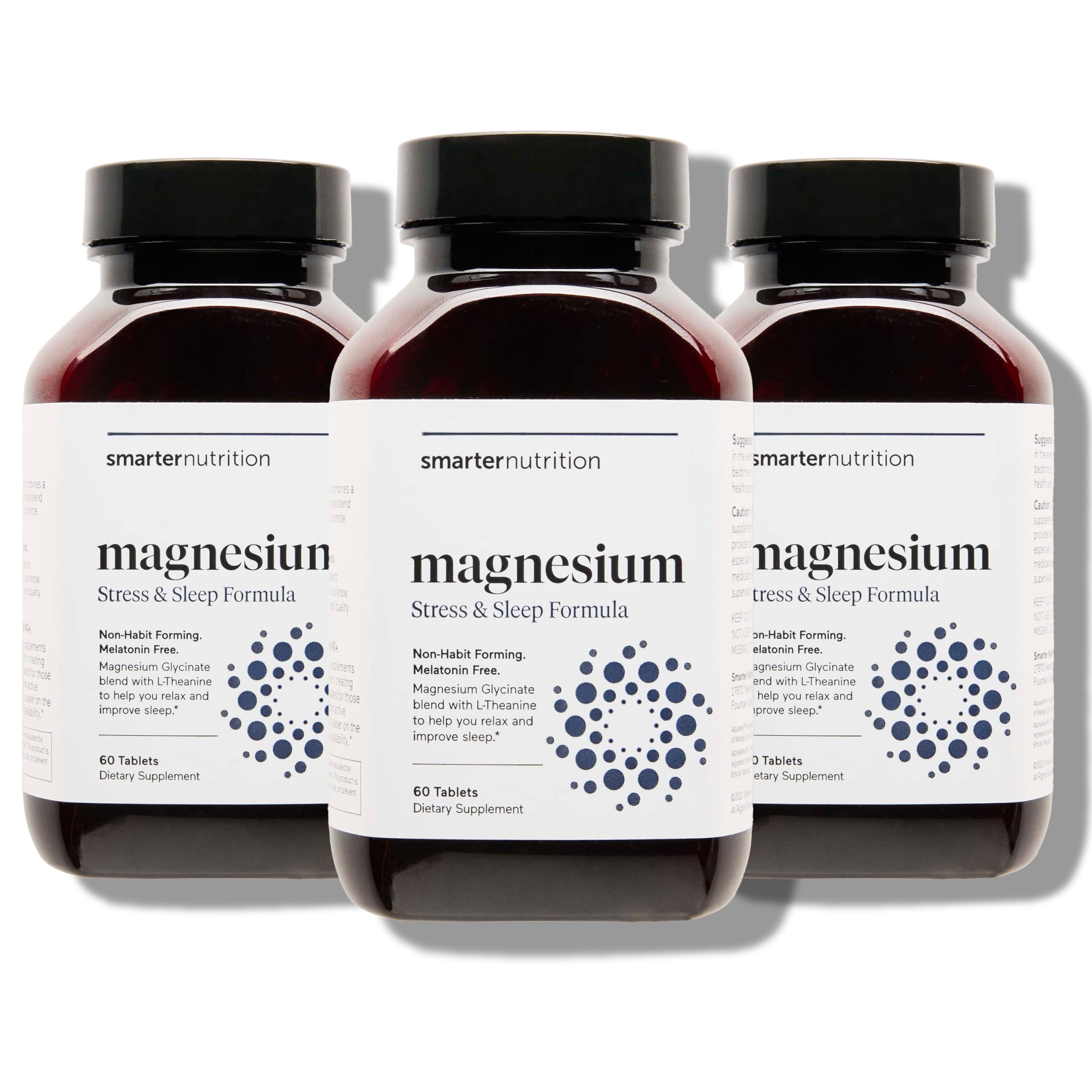Smarter Magnesium Complex bottle front label