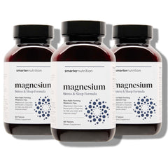 Smarter Magnesium Complex bottle front label
