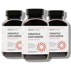 Smarter Nutrition Curcumin Softgels bottle front view