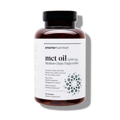 Smarter Nutrition MCT Oil Capsules bottle with 90 count