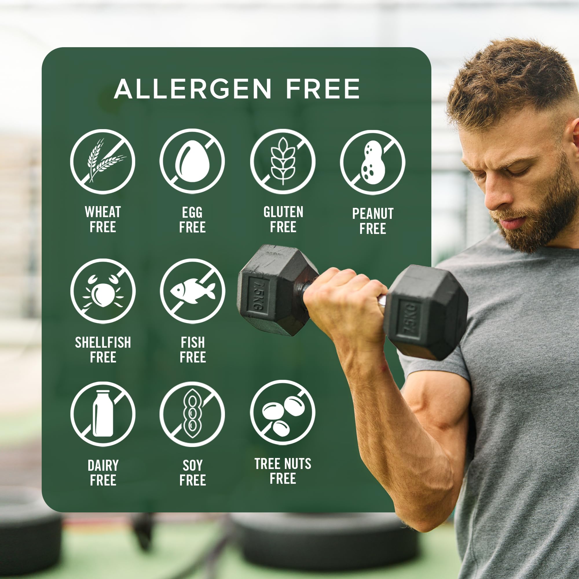 Made in USA cGMP facility label