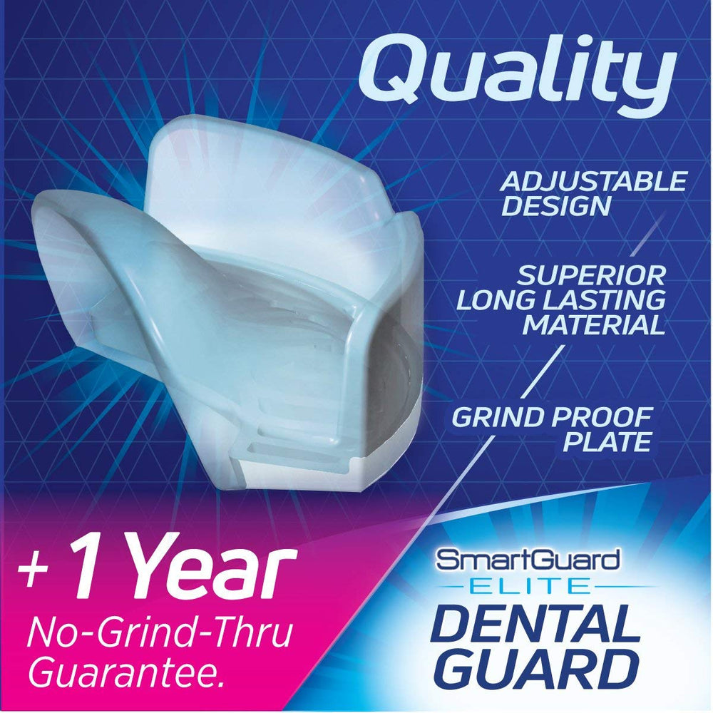 Close-up of bruxism relief with SMARTGUARD Elite