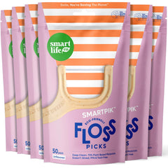 SmartLifeco floss picks front view
