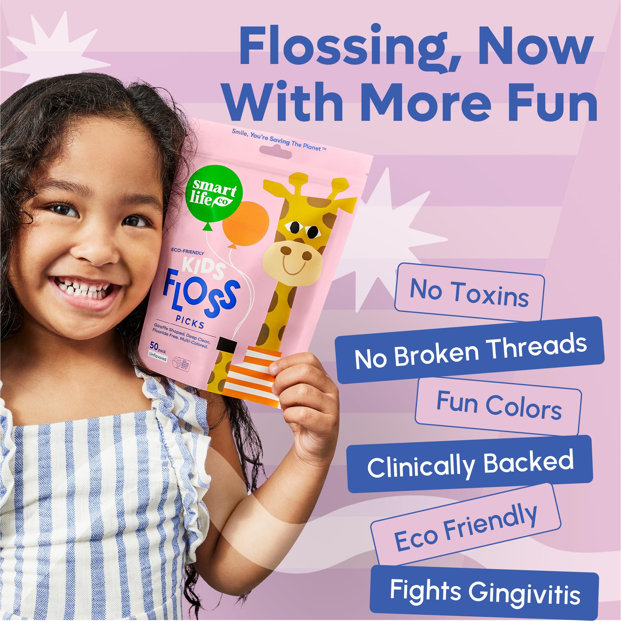 Dentist-crafted biodegradable flossers