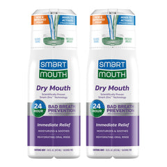 Hero image showing SmartMouth Activated Dry Mouth Mouthwash 2-pack