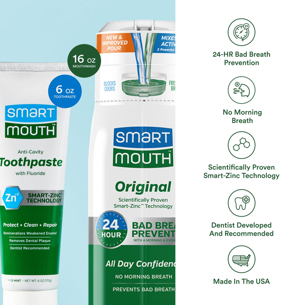 Mouthwash for 24-hour fresh breath