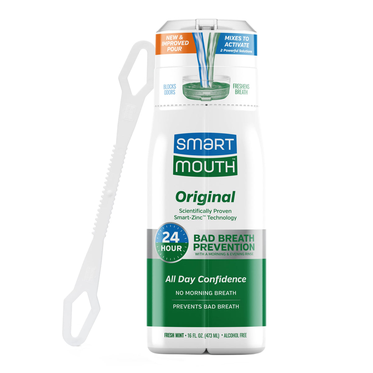 SmartMouth Original Activated Mouthwash bottle