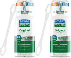 SmartMouth Original Activated Mouthwash bottle with mint flavor in a 2-pack