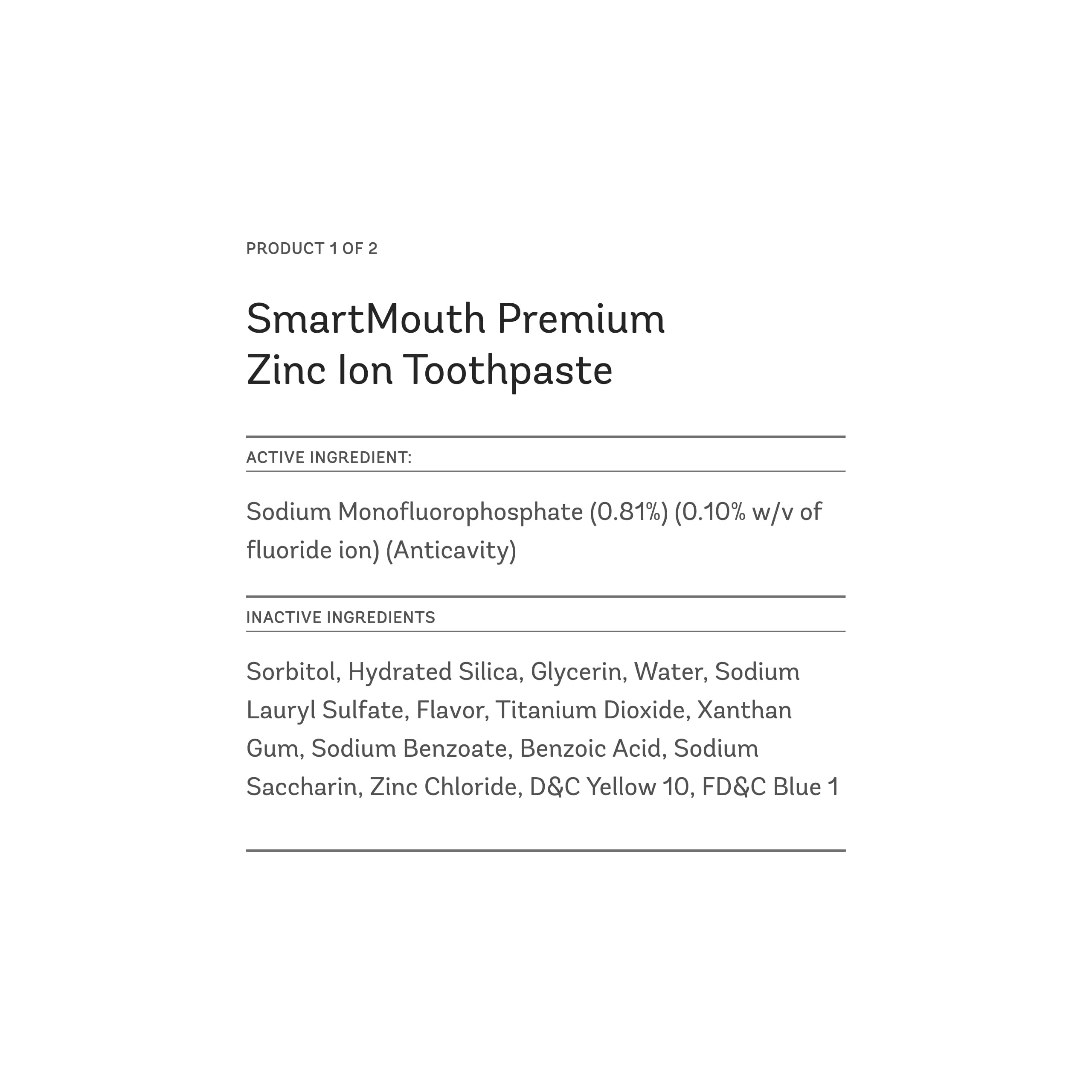 SmartMouth Original Activated Oral Rinse packs