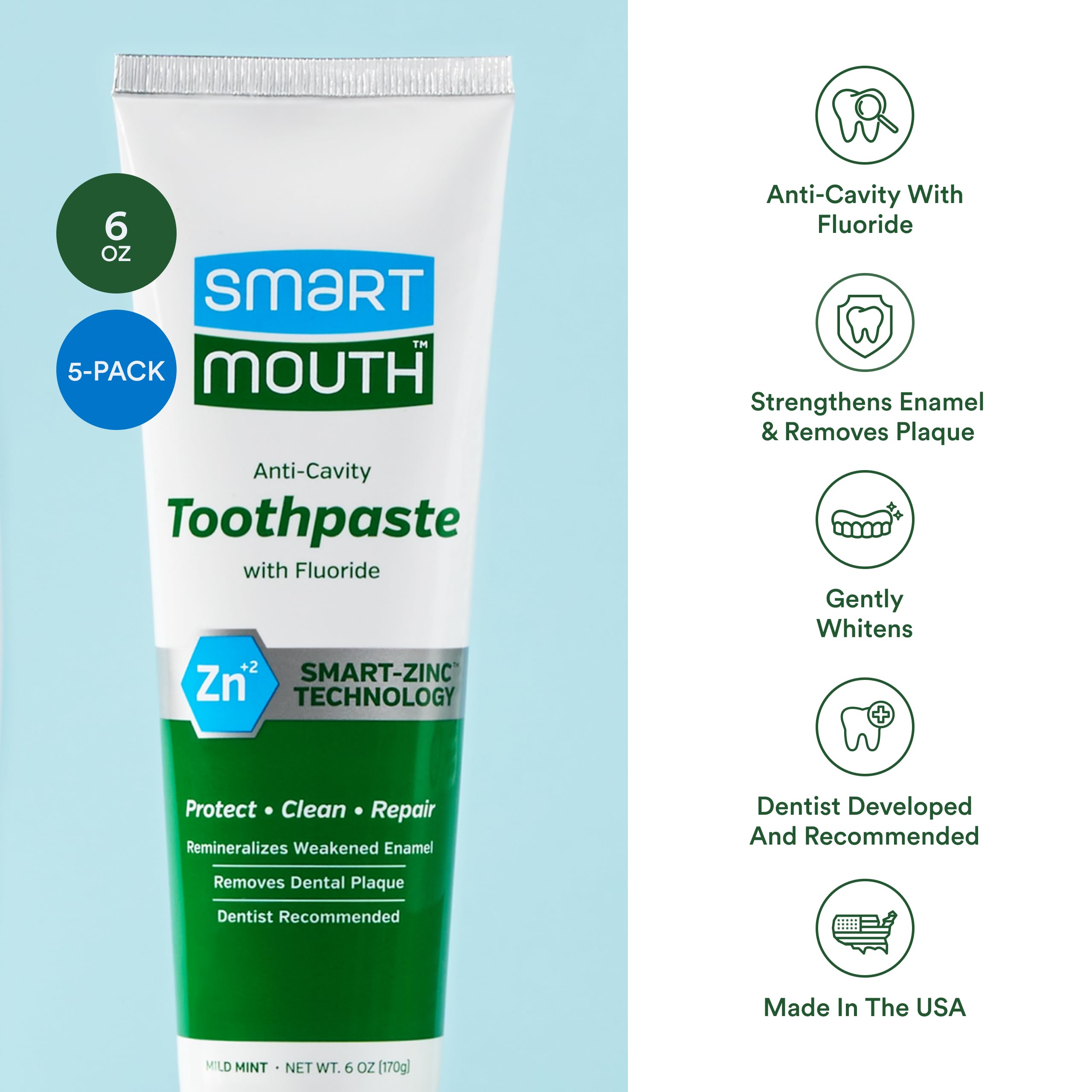 Toothpaste being squeezed onto a toothbrush